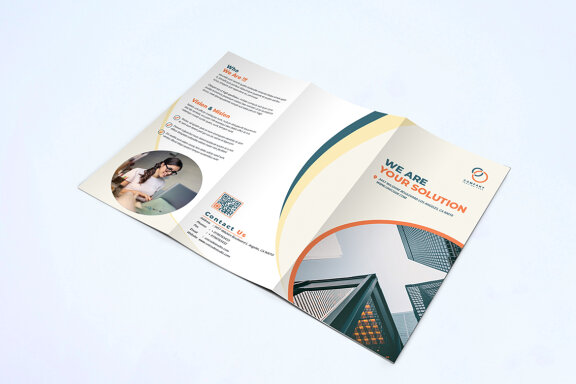 TriFold Business Brochure Template