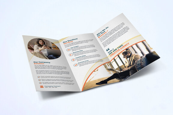 TriFold Business Brochure Template