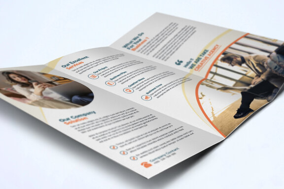 TriFold Business Brochure Template