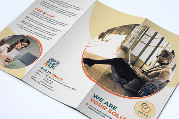 TriFold Business Brochure Template