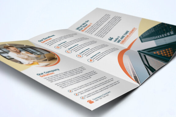 TriFold Business Brochure Template