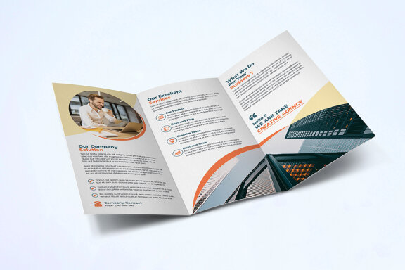 TriFold Business Brochure Template