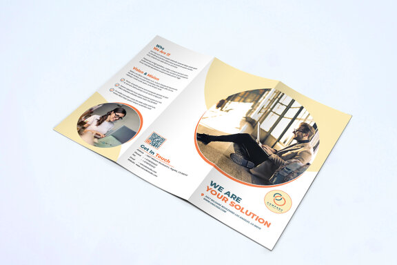 TriFold Business Brochure Template