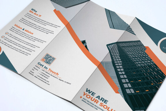 TriFold FREE Business Brochure Template