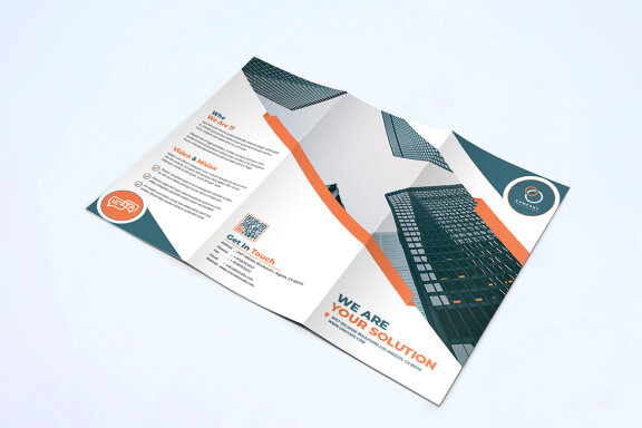 TriFold FREE Business Brochure Template