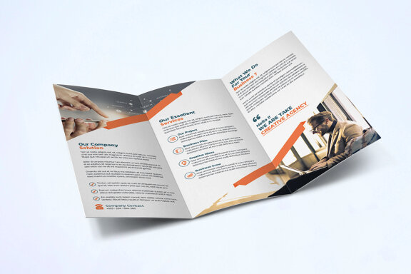TriFold FREE Business Brochure Template