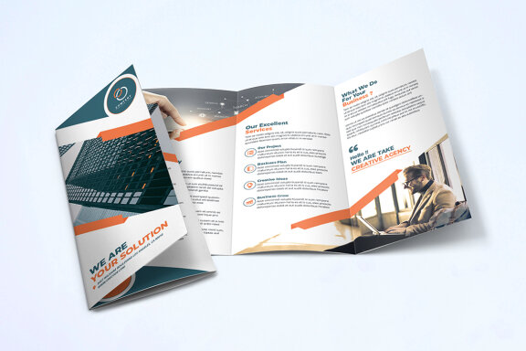 TriFold FREE Business Brochure Template