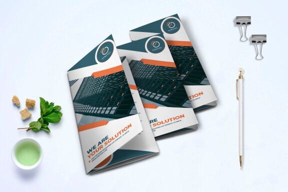 TriFold FREE Business Brochure Template
