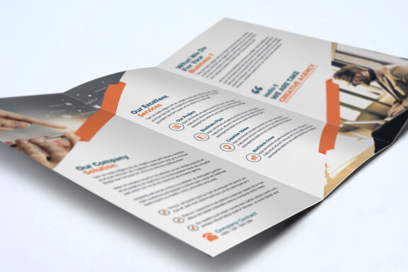 TriFold FREE Business Brochure Template