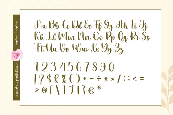 Hanale Handwritten Script Font