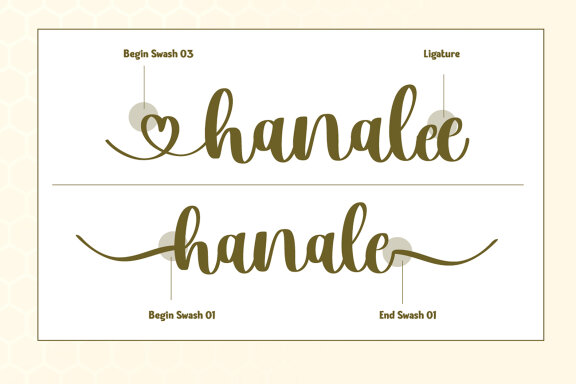 Hanale Handwritten Script Font