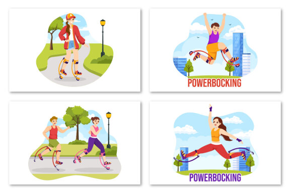 12 Powerbocking Sport Illustration