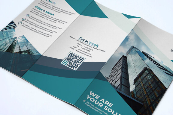 TriFold Business Brochure Template