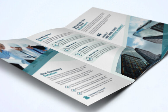TriFold Business Brochure Template