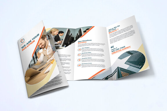 TriFold Business Brochure Template