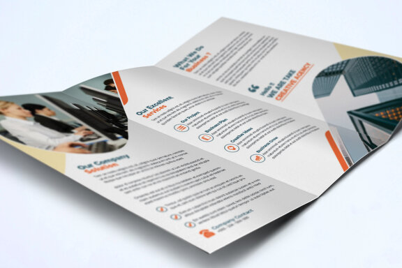 TriFold Business Brochure Template