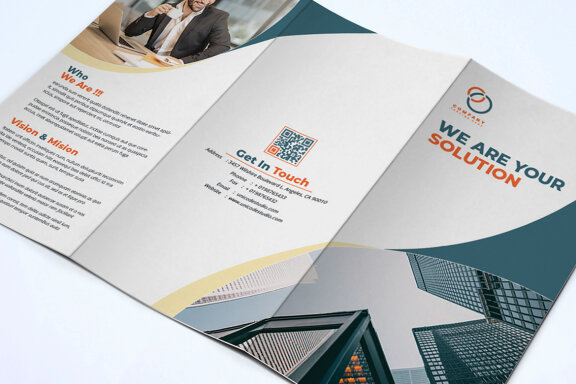 TriFold Business Brochure Template