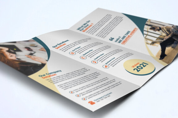 TriFold Business Brochure Template
