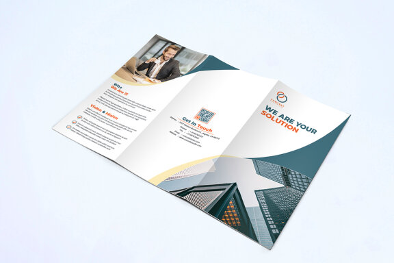 TriFold Business Brochure Template