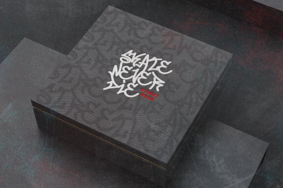 Street Of Exodus Monoline Graffiti Font