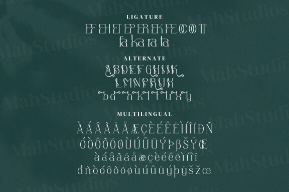 Anbittah Serif Fonts