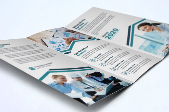 TriFold Business Brochure Template