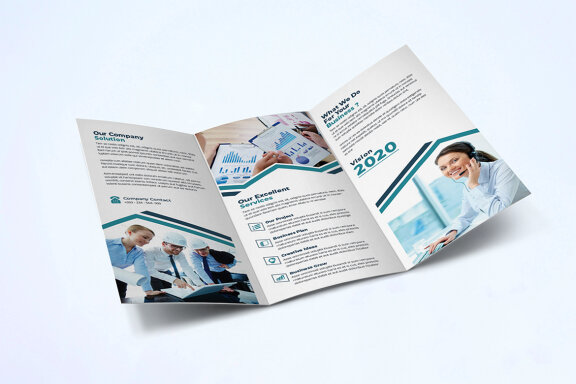 TriFold Business Brochure Template