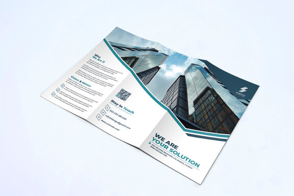 TriFold Business Brochure Template