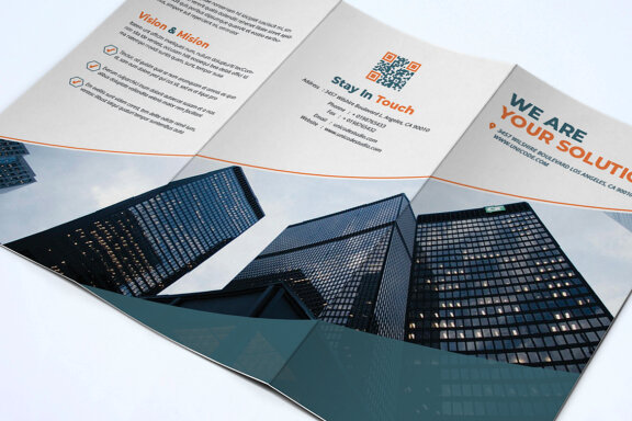 TriFold Business Brochure Template