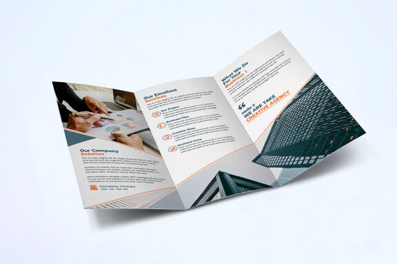 TriFold Business Brochure Template