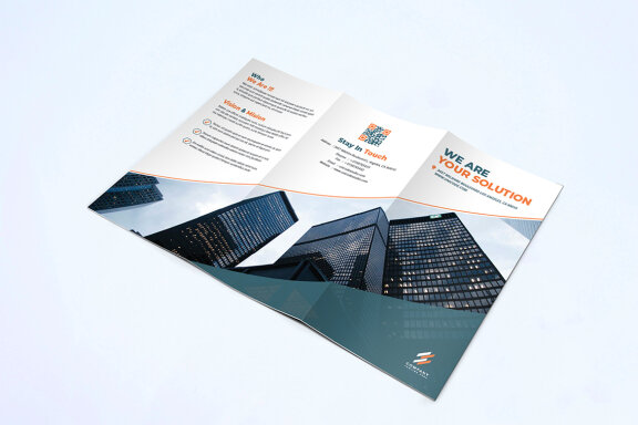 TriFold Business Brochure Template