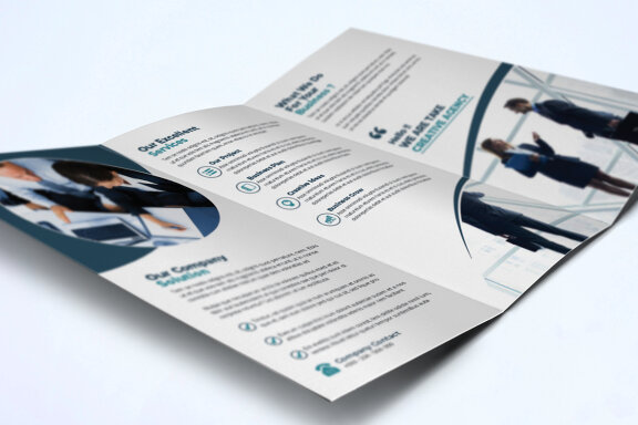 TriFold Business Brochure Template