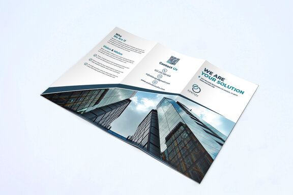 TriFold Business Brochure Template