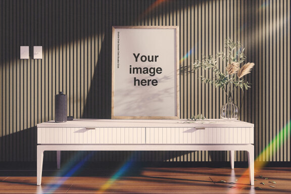 Elegant Retro House Mockup Scenes