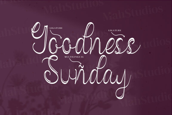 Vanadoora Script Fonts