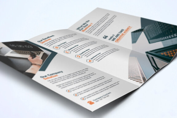 TriFold Business Brochure Template