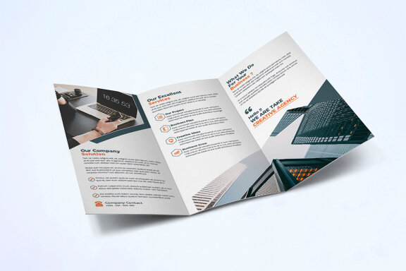 TriFold Business Brochure Template