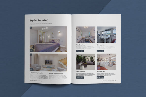 Interior Catalogue Template