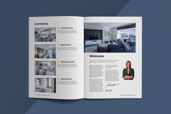 Interior Catalogue Template
