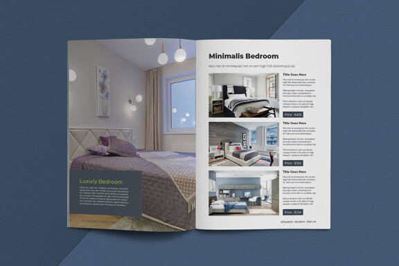 Interior Catalogue Template