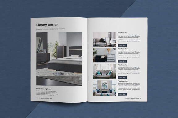 Interior Catalogue Template