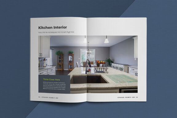 A5 Interior Catalogue Template
