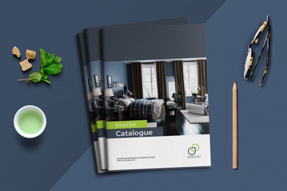 A5 Interior Catalogue Template