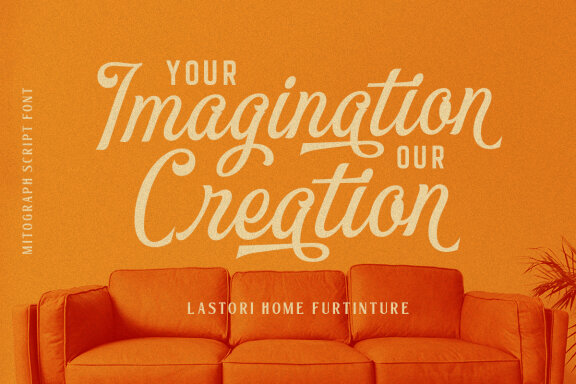 Mitograph - Display Script Font