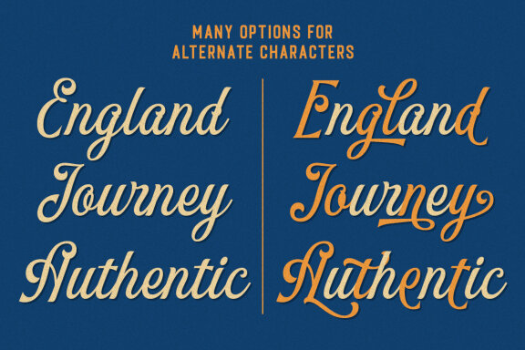 Mitograph - Display Script Font
