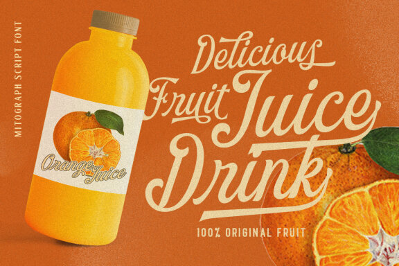 Mitograph - Display Script Font