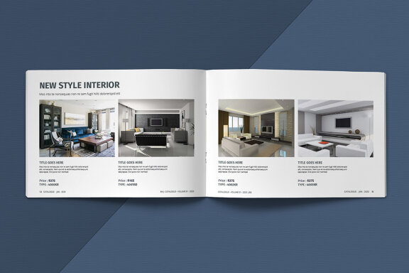 Landscape Catalogue Template