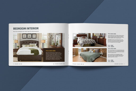 Landscape Catalogue Template