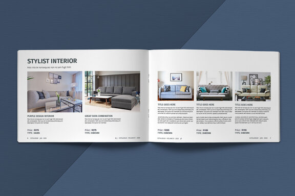 Landscape Catalogue Template