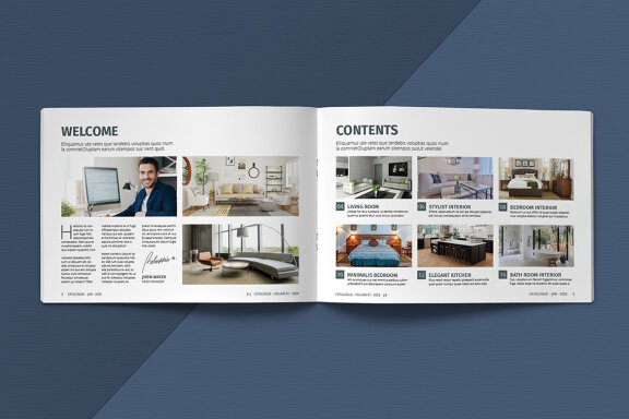Landscape Catalogue Template